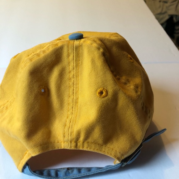 NBA Denver Nuggets Slouch Youth 13-14 Cap Hat Adidas Yellow/Blue adjustable - Picture 9 of 16